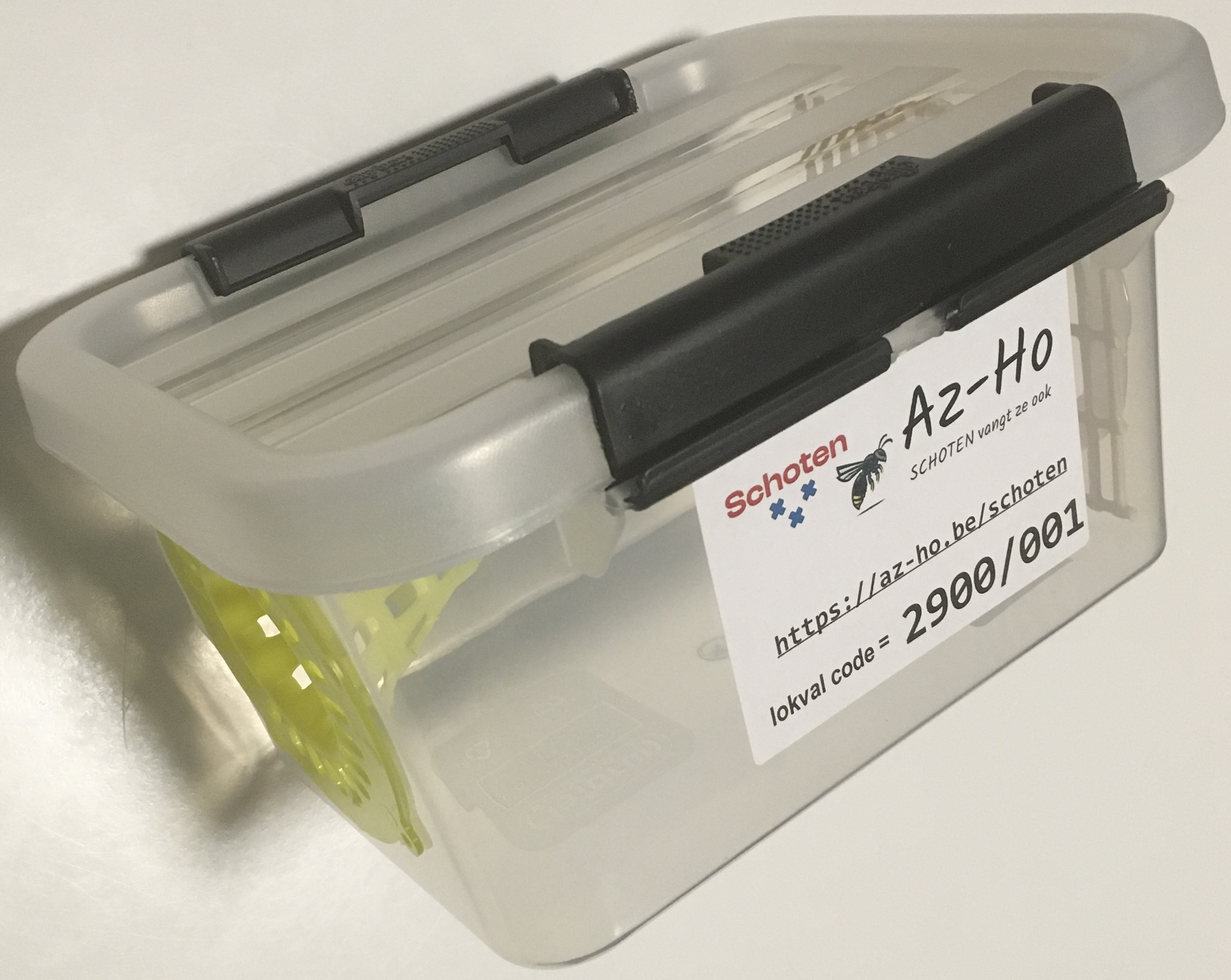 selectieve lokval met sticker